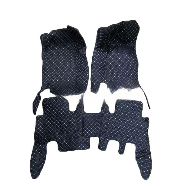 Isuzu MU-X 7D Floor Mats - Black - 3 Pcs Set - Model 2021-2022