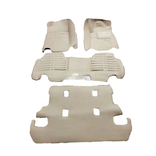 Toyota Land Cruiser LC200 5D Floor Mat Beige 4pcs - Model 2015-2021