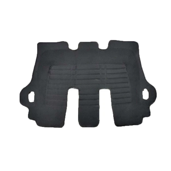 Toyota Fortuner 5D Stitched Floor Mat 4th Piece - Black 2016-2021
