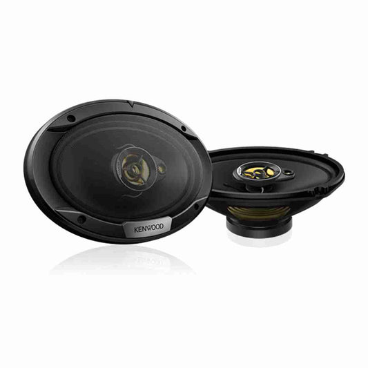 Kenwood KFC-S6976EX Stage Sound Series, 6″x9″ Flush Mount 3-way 3-Speaker System