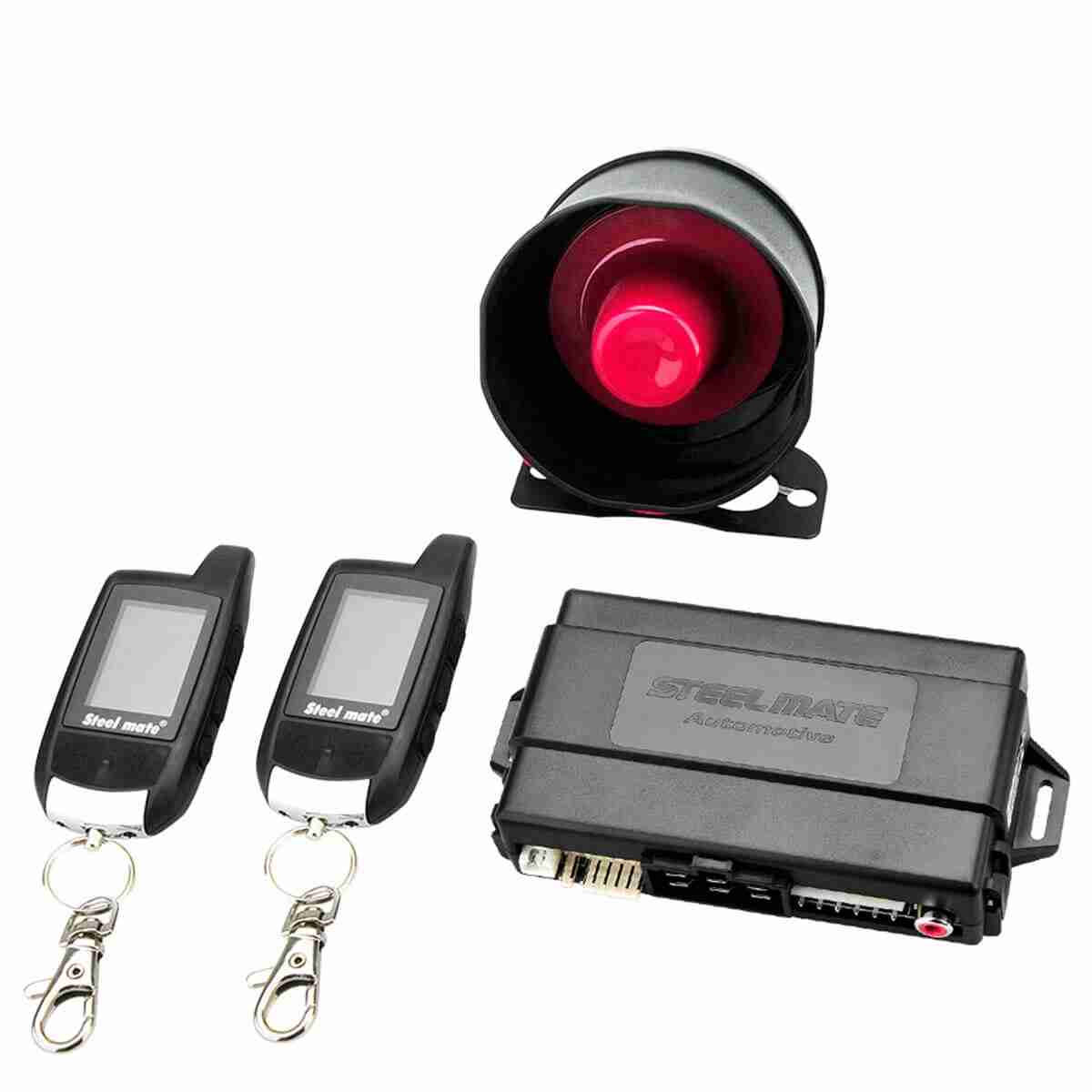 Steelmate 888E Two Way LCD Car Alarm Keyless Entry Security System