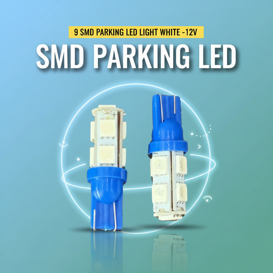 9 SMD Parking LED Light White -12V