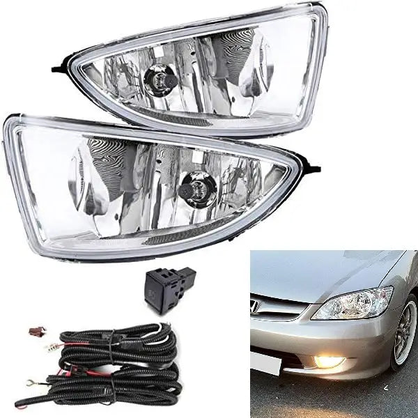 Bugatti Honda City 2005-2007 Fog Lamps Bumper Light – HD-185