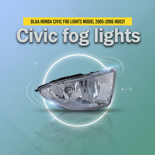 DLAA Honda Civic fog lights Model 2005-2006 HD031