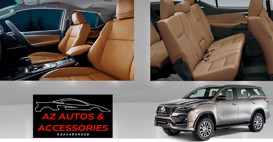 Toyota Fortuner Japanese Seat Covers - Model 2018-2025