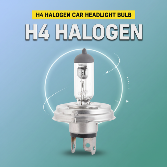 H4 Halogen Car Headlight Bulb