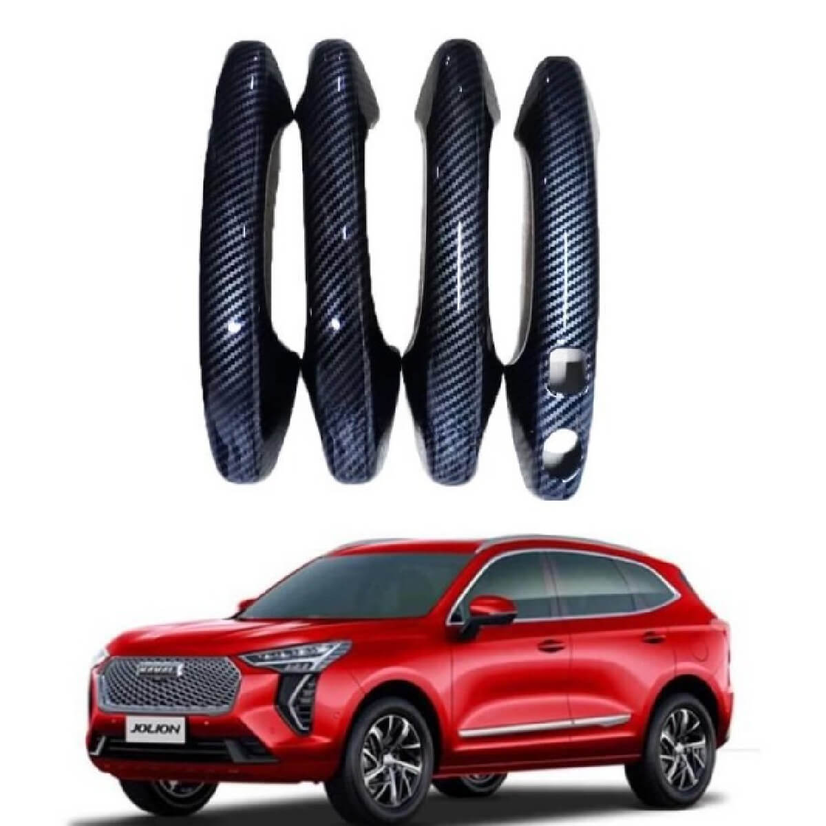 Haval Jolion Carbon Fiber Door Handle Cover 2021 to 2022