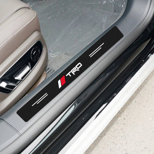Car Door Sill Plate Sticker Cover protection For TRD