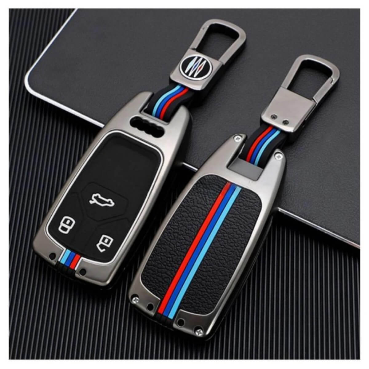 Audi A5 Key Cover with Metal Shell