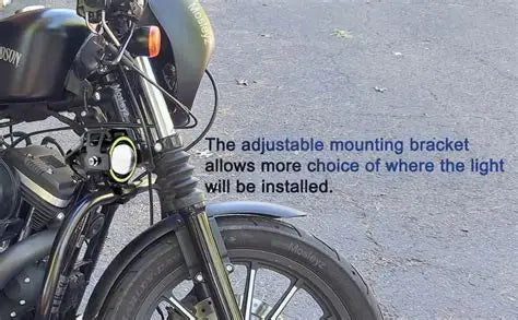 U7 LED Shooter Lamp – Dual Beam Motorcycle/Car Light Set (2pcs)