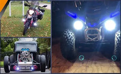 U7 LED Shooter Lamp – Dual Beam Motorcycle/Car Light Set (2pcs)