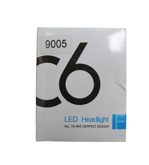 C6 LED Headlight Bulb 9005 For Car (Set of 2pcs)
