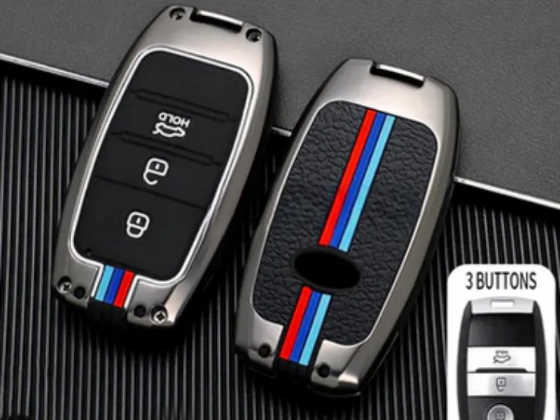 Metal Key Cover for Toyota Corolla Model 2005-2010