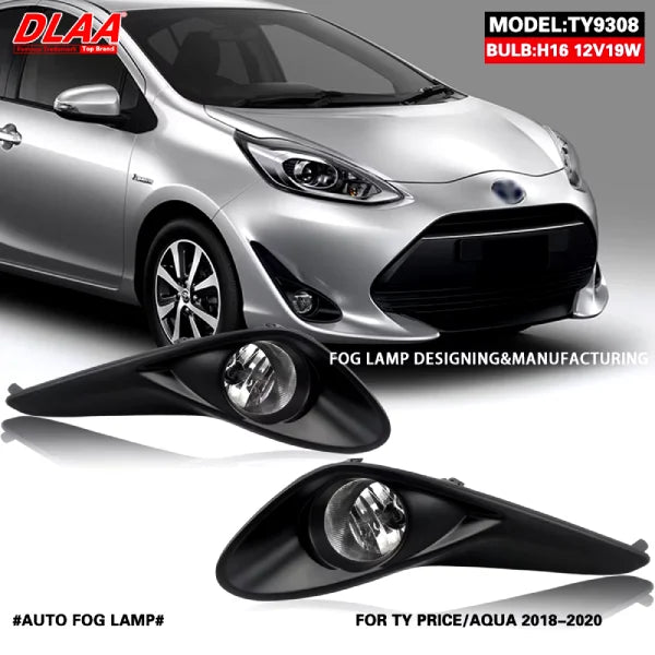 Toyota Aqua DLAA Fog Lamp Bumper Lights TY9308 – Model 2018 – 2020