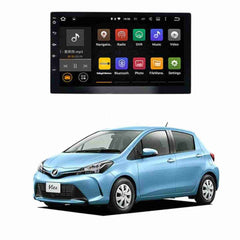 Toyota Vitz 2017 to 2018 Android Panel HD Player IPS Display Multimedia System
