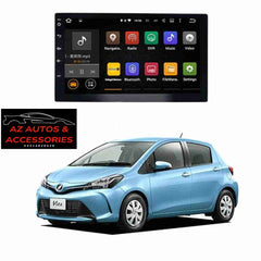 Toyota Vitz 2017 to 2018 Android Panel HD Player IPS Display Multimedia System