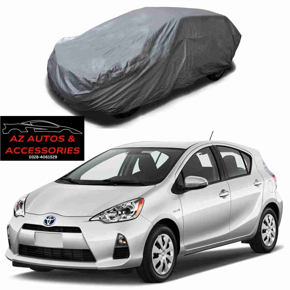 Toyota Aqua 2012 to 2018 Top Cover Rubber Coated Scratch Proof & Waterproof