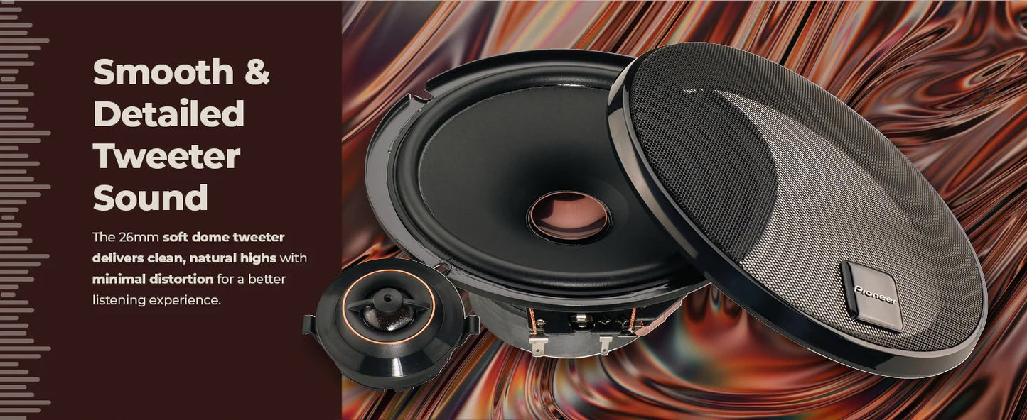 Pioneer TS-D69F 6” x 9” 2-Way Coaxial Speaker (330 W)