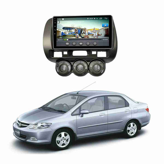 Honda City 2004 to 2008 – Android Panel HD Player IPS Display Multimedia System