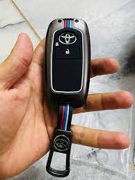 Toyota Raize 2 Button Metal Key Cover