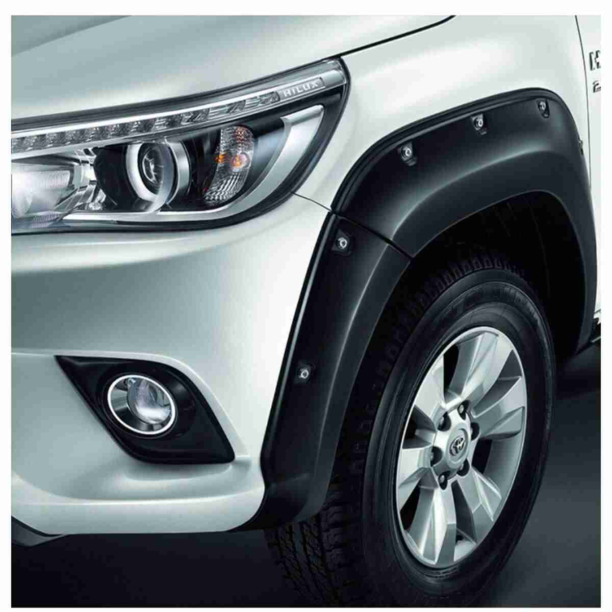 Toyota Hilux Revo Fender Flares 4 Pcs Bolt Style 2016 to 2020