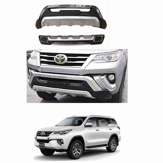 Toyota Fortuner 2017 to 2020 Bumper Guard Front and Back