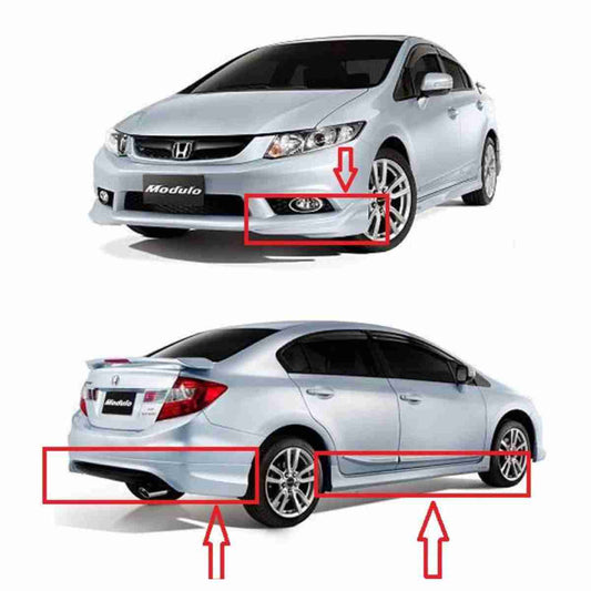 Honda Civic 2012 to 2015 Body Kit Modulo Style