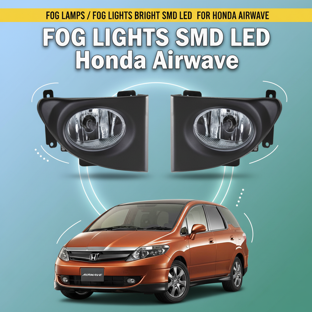 Fog Lamps / Fog Lights Bright SMD LED For Honda Airwave