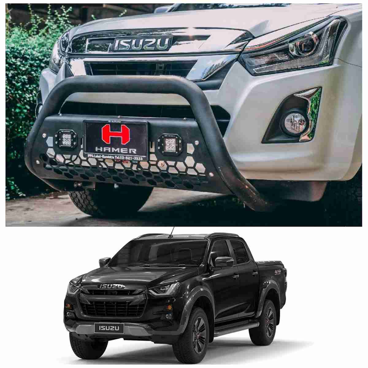 Isuzu D-Max 2018 to 2021 – D Max Hamer Front Bull Bar