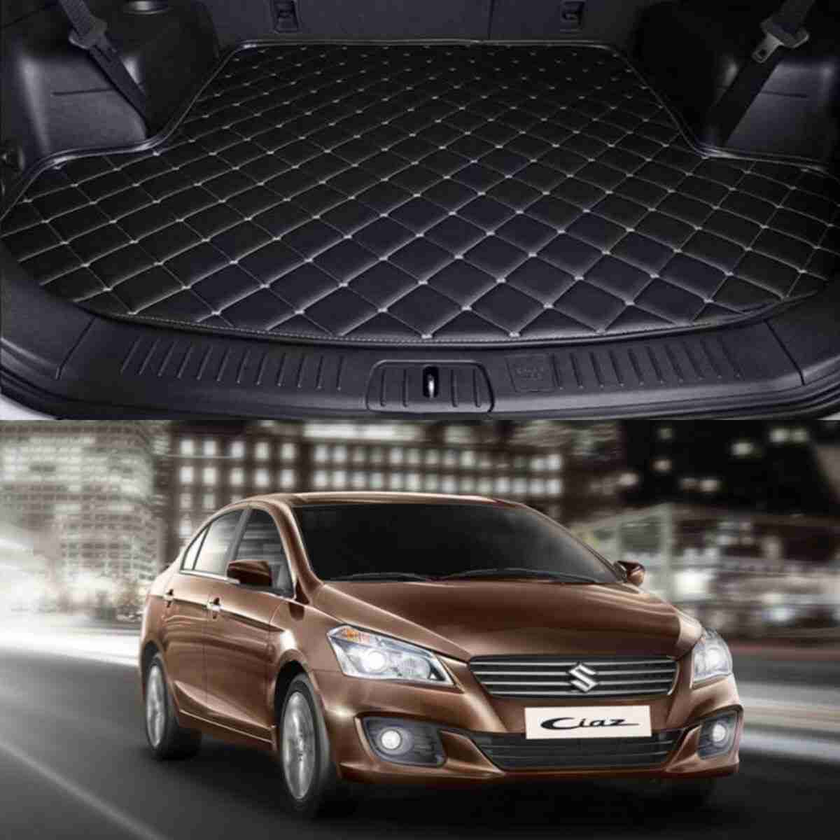 7D Trunk Mat For Suzuki Ciaz 2017 to 2019