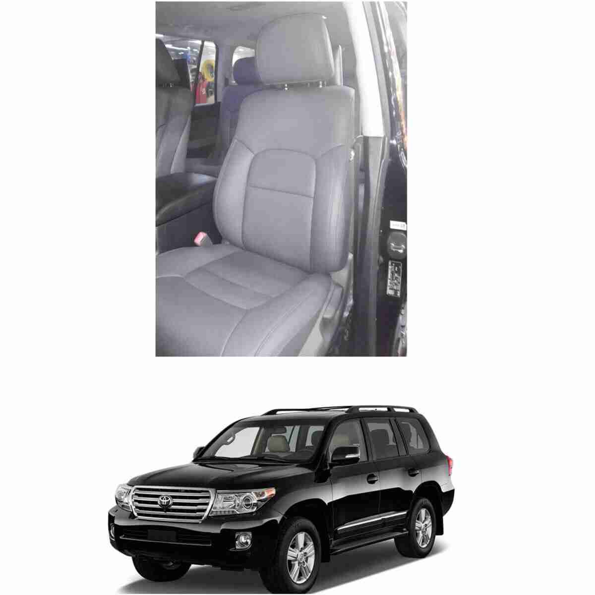 Seat Cover for Toyota Land Cruiser FJ200 2008 to 2015 in Japanese Leather