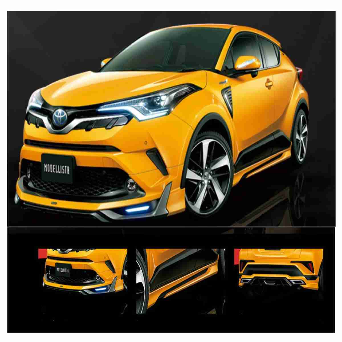 Toyota CHR 2017 to 2021 Modellista Boost Impulse Style Body kit