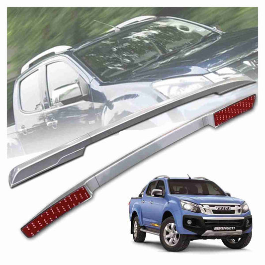 Roof Rod Isuzu D-MAX Silver Painted