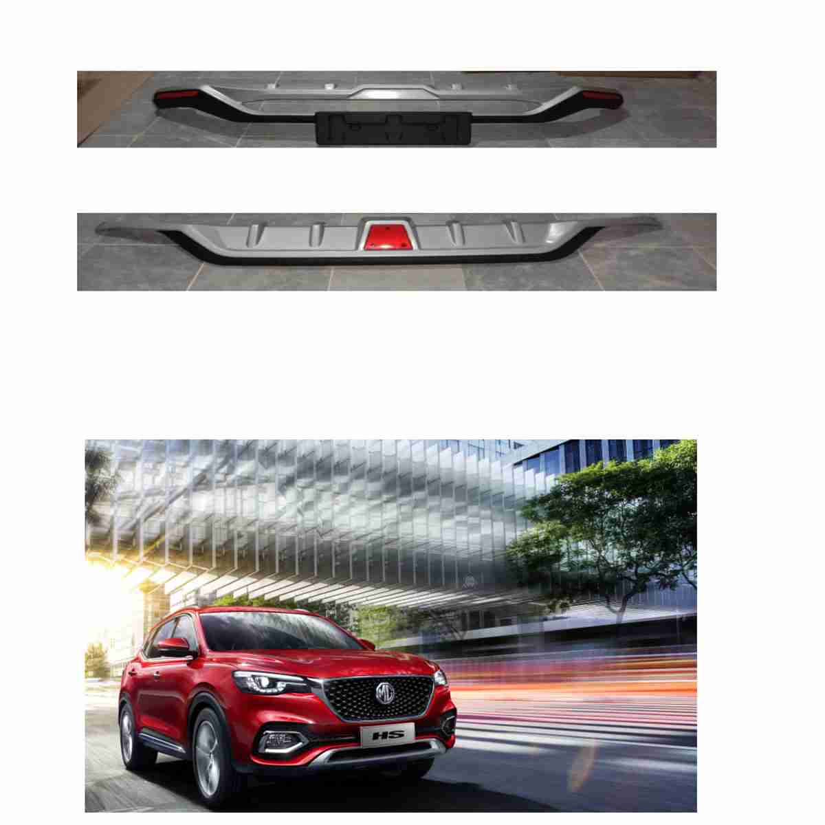 MG HS 2021 – Front and Rear Bumper Guard