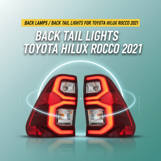 Back Lamps / Back Tail Lights For Toyota Hilux Rocco 2021