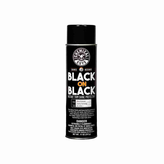 Chemical Guys AIR Spray Black On Black Instant Shine Interior & Exterior Spray Dressing (11 OZ)