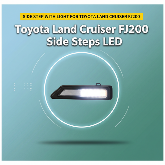 Side Step With Light For Toyota Land Cruiser FJ200
