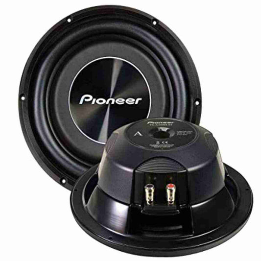 Pioneer TS-A2500LS4 10″ Shallow-Mount Subwoofer with 1,200 Watts Max. Power 2020 to 2021