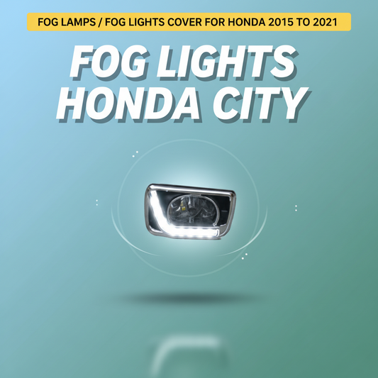 Fog Lamps / Fog Lights Cover For Honda City 2015 to 2021