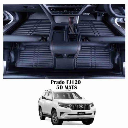 5D Floor Mats For Prado FJ120 2004 to 2008