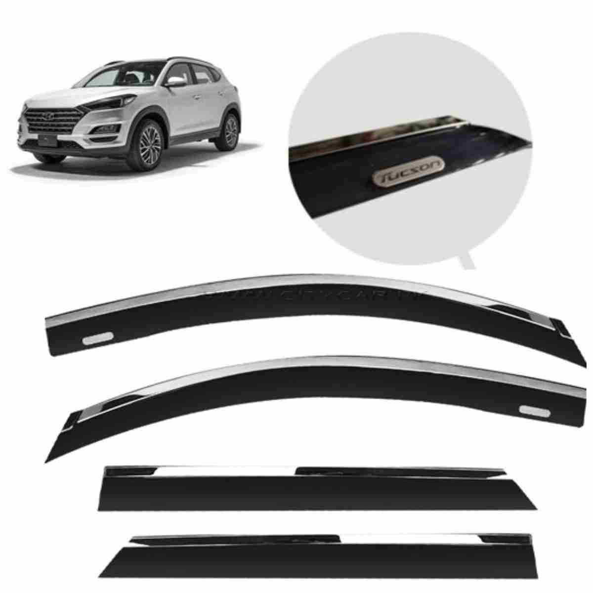 Hyundai Tucson Premium TXR Air Press / Sun Visor With Chrome 2020 to 2021