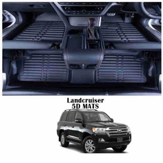 5D Floor Mats For Land Cruiser FJ200 2009 to 2018