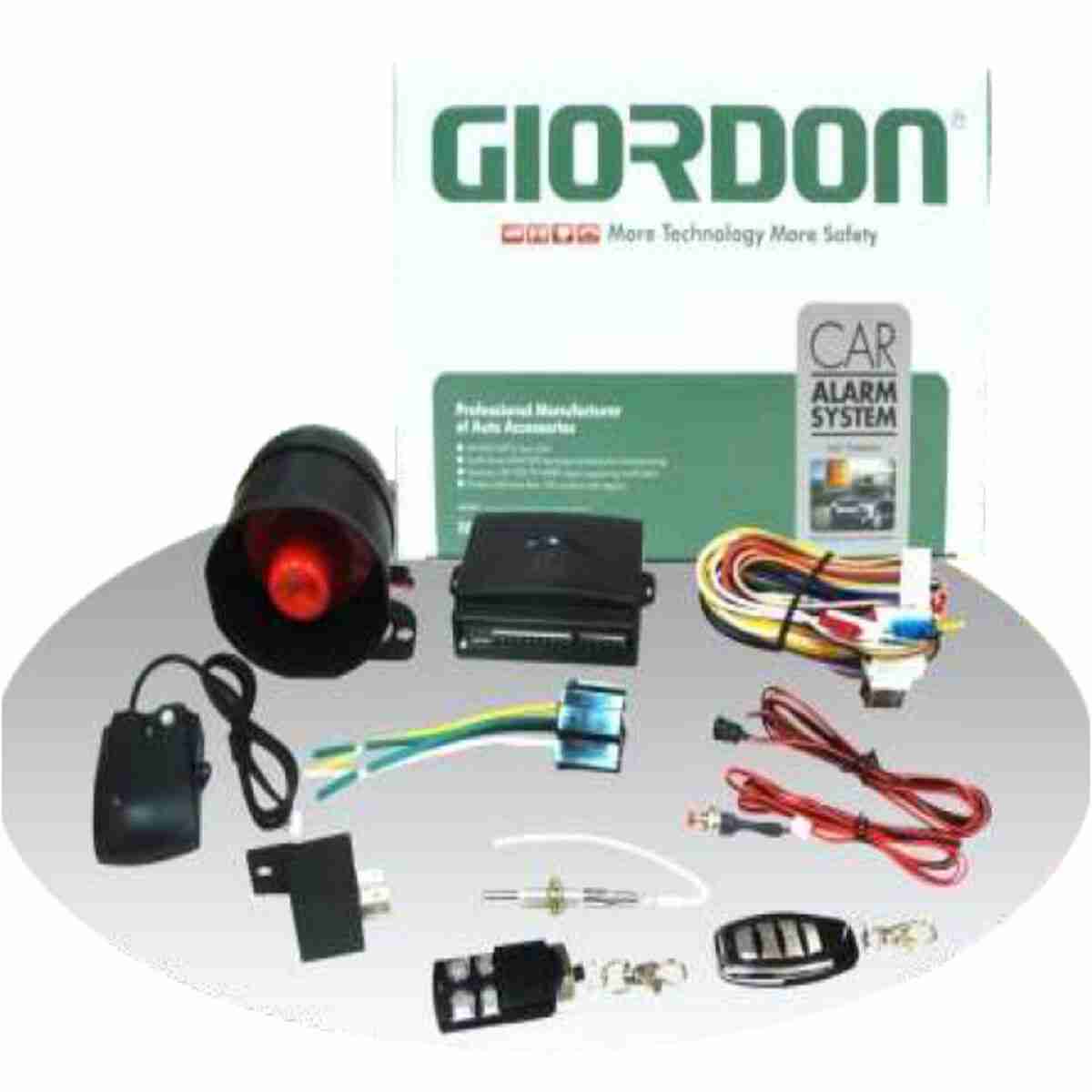 Giordon Car Alarm System Phonic Alert