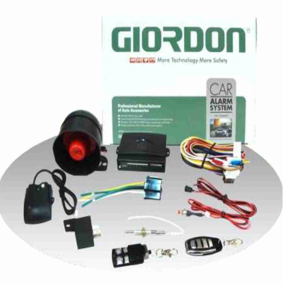 Giordon Car Alarm System Phonic Alert