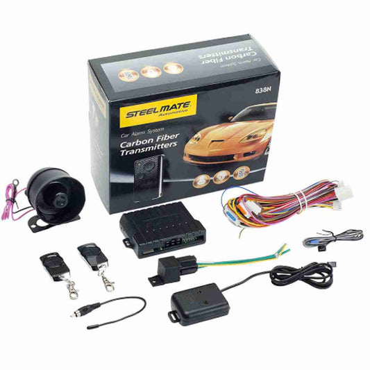 Steelmate Carbon Fiber Car Alarm System 838N