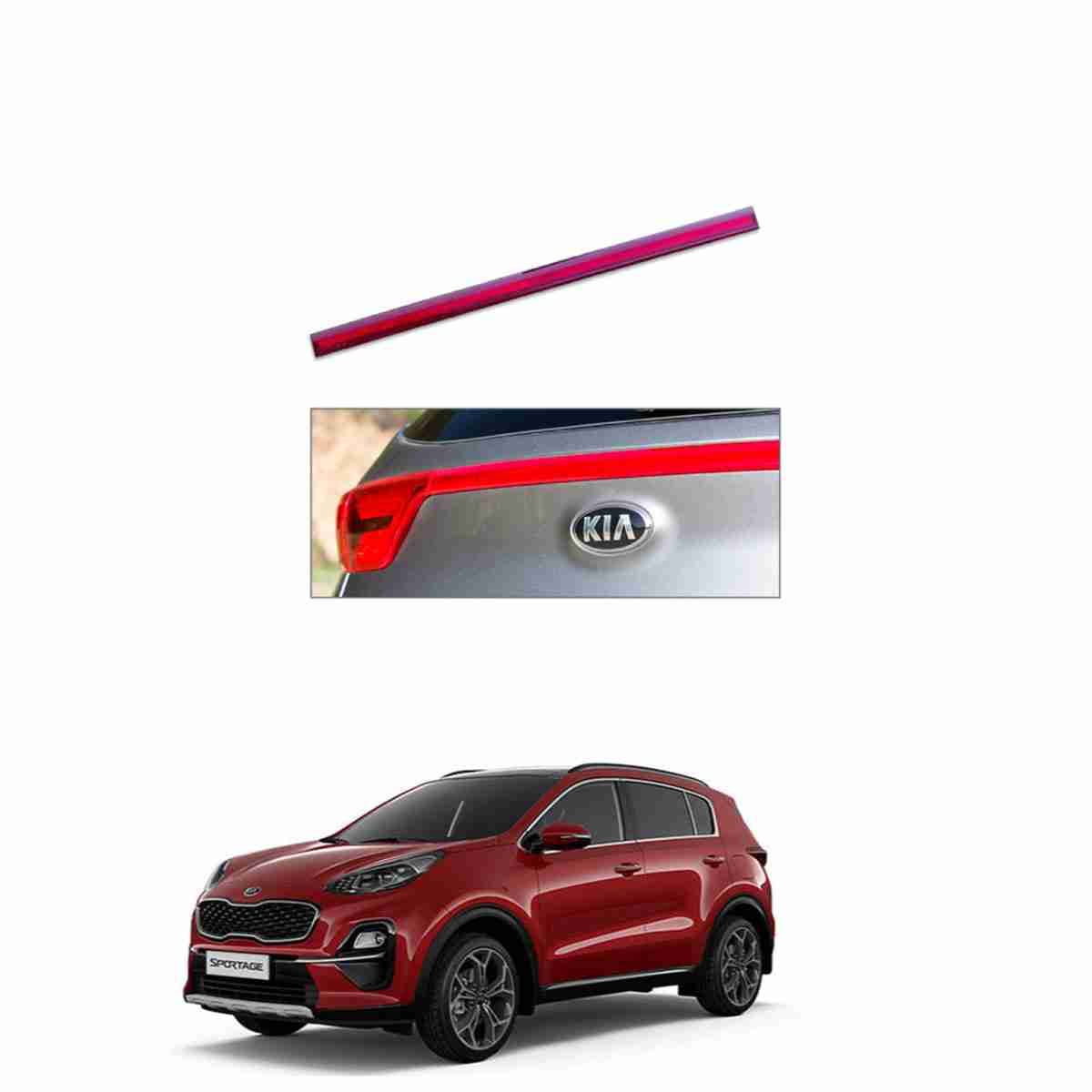 Kia Sportage 2020 to 2021 – Rear Trunk Garnish Tail Light Replacement
