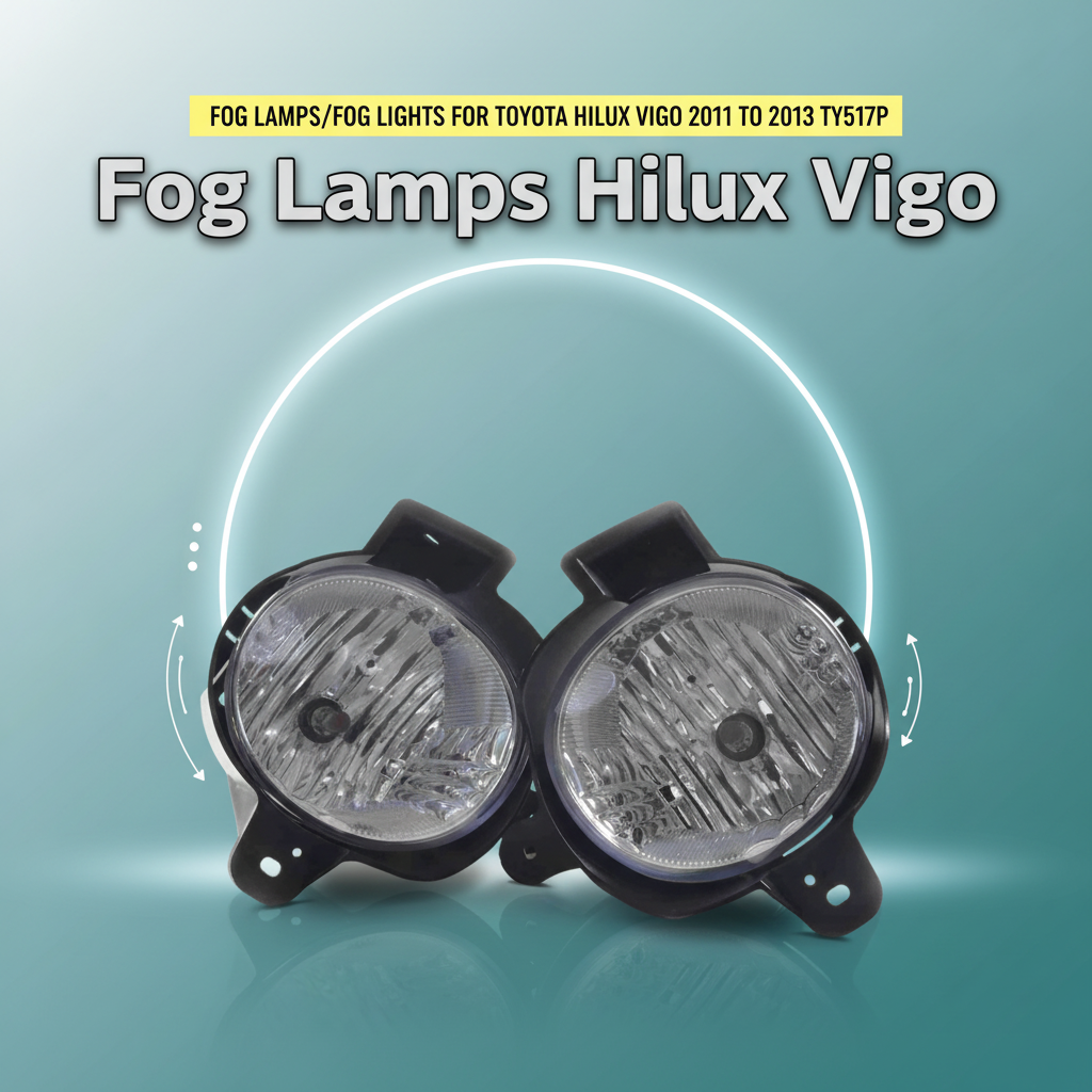 Fog Lamps/Fog Lights For Toyota Hilux Vigo 2011 to 2013 TY517P
