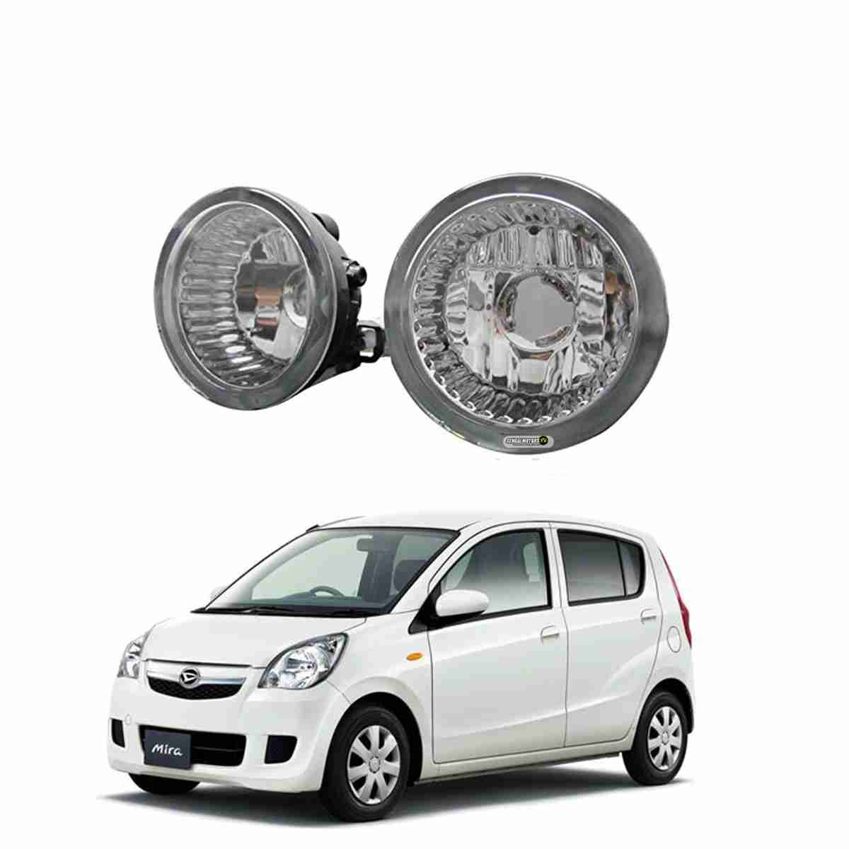 Fog Lamps / Fog Lights Bright SMD LED Waterproof Lamps right Light For Daihatsu Mira Custom