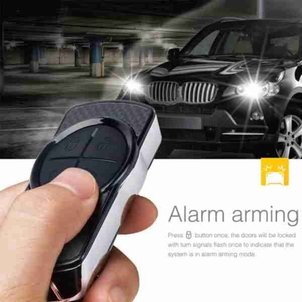 Steelmate Carbon Fiber Car Alarm System 838N