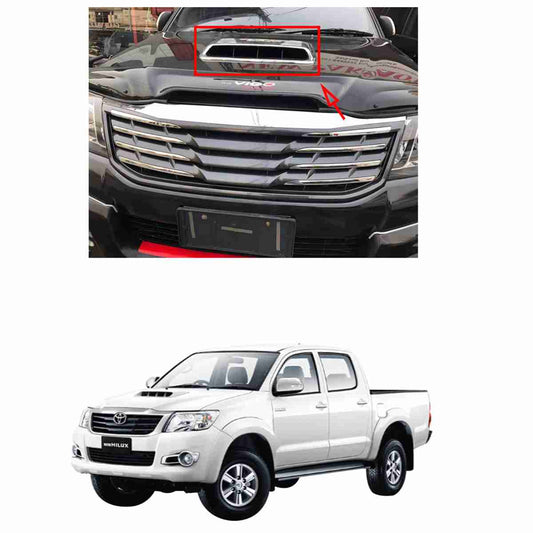 Toyota Hilux Vigo 2005 to 2016 – Bonnet Scoop Chrome